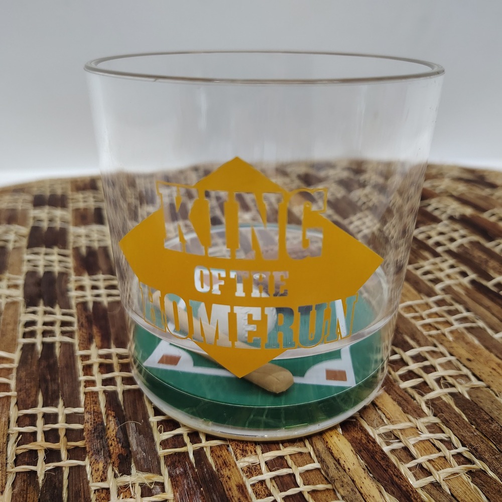 King‎ of the Homerun Baseball Glass Novelty Display Piece Sports Decor